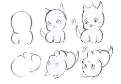 Как можно нарисовать котёнка